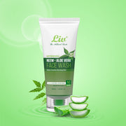 Liv Neem and Aloe Vera Facewash  Pack Of 2 <br> ( 60ML X 2 )