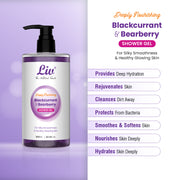Liv Deeply Nourishing Blackcurrant & Bearberry Shower Gel |  300ML