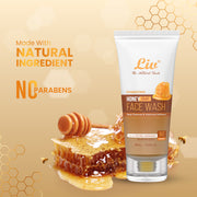 Liv Honey Gold Face Wash Pack Of 2  <br> ( 60ML X 2 )