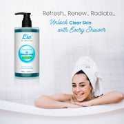 Liv Deeply Cleansing Shower Gel | Infused with 1% Salicylic Acid | 300ML