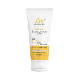 Liv Super Glow Sunscreen Lotion SPF 50