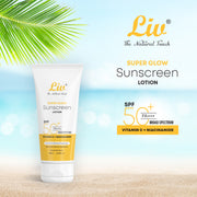Liv Super Glow Sunscreen Lotion SPF 50