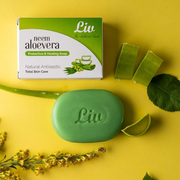 Liv Neem Aloe Vera Soap Pack of 6 (75g X 6)