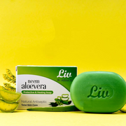 Liv Neem Aloe Vera Soap Pack of 6 (75g X 6)
